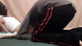 My wife sucks me while she watches her novel, then I give it to me from behind