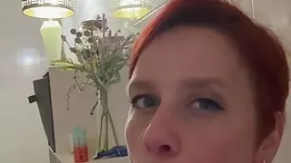 Dildo Teasing in the Bath