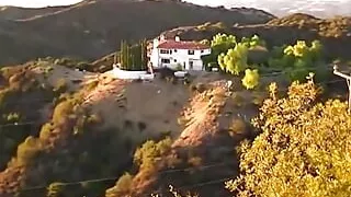 Mixed race teen hottie toying her pussy