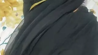 Stepsister in saree ass and romance with boyfriend