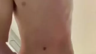 masturbating and caressing my soft body