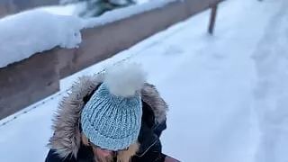 DELICIOUS SOFT ICE CREAM! Stay away from the yellow snow! Pissing in the mountains great!