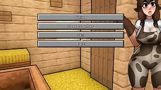 HornyCraft Minecraft Parody Hentai game PornPlay Ep.36 creeper girl is having a huge shaking orgasm as I creampie her