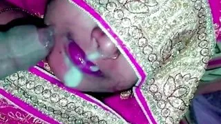 Bhabhi Sex cum in mouth