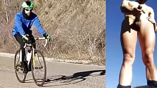 I went Cycling and I ended up JERKING OFF