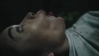 Rikako alone in the woods - Vines hold her tight as trees fuck her hard and explode with cum