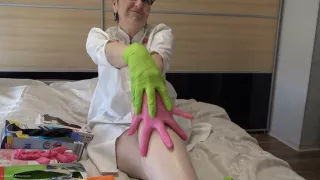 Latex Gloves Layers