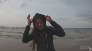 Rebeka Ruby &amp; Miss Pussycat On A Lesbian Date With Pussy Licking And Kinky Clothespins In Parked Car