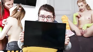 VIP4K. Naughty girlfriends dont need a man to have fun