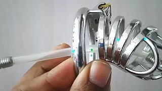 When my Wife Locked my Dick and she goes to relative house for 3 days