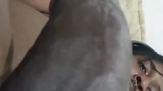 Big black huge dick