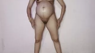 Romantic sexy pregnant bhabi Nude