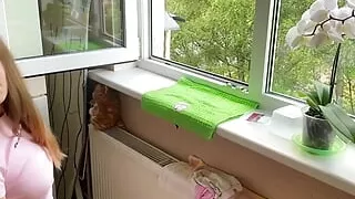 Teacher lets me fuck her after her classes