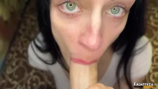 Frintteza - Green Eye Contact Pov Blowjob And Fuck