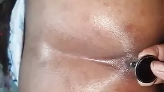 Desi Homemade Slut Wife Fucked with Butt Plug