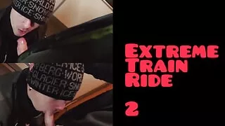 Extreme Train Ride - Part 2 (no Limit Public Action, Blowjob, Piss And More...)