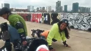 Kali Sudhra Roller Skate Adenture BDSM Mrskinindia Filmyfantasy