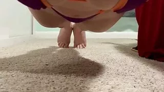 Cosplay - Princess Zelda Bikini Workout & Striptease