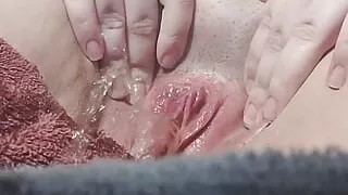 Getting Fucked Up And Piss, Luckily Towels Were Near!