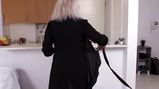 Big Breasted Mature Wife Tied up & Used by Lesbian Friend