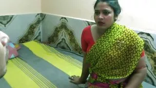 Bengali Boudi Sex with clear Bangla audio! Cheating sex with Boss wife!