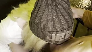 18 Year Old Blonde Asks Her Stepbrother To Cum Outside So She Doesn't Get Pregnant