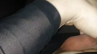 My hot Leather boots and My 18x5 Penis