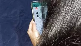 desi white girl cal his boyfriend  for sex and seduce on call