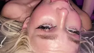 I fuck my friend's girlfriend while he's at work, cum on her face