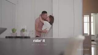 Brünettes Mädel nach dem Oralsex gebumst