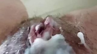 I receive punishment from my sister's husband for masturbating in his bed until he brings me to a delicious (real orgasm)