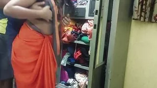 Big ass Indian maid in saree fucked hard by malik