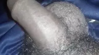 Indian college student showing his black dick