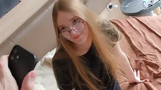 I found out that my stepsister acts in porn