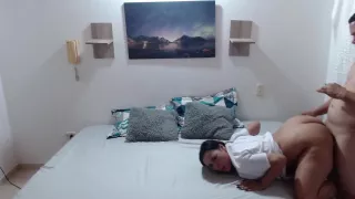 Sexy Amateur Gets Fucked For The First Time Doggy Style