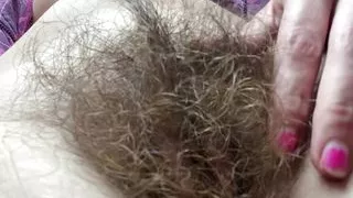 10 minutes of hairy pussy in your face