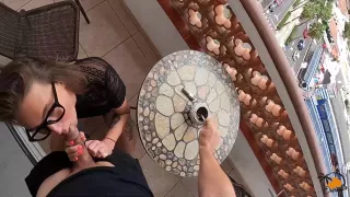 Naughty Blonde Milf Tries To Take Big White Dick Deep In Ass Double Penetration