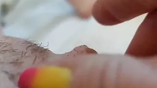 My View While Playing with My Pussy