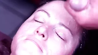 Amateur double facial 27