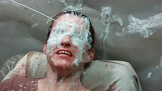 Double fake bukkake face annihilation