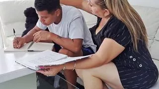 I Help My Stepson with His Homework, but His Dick Distracts Me - Part 2 - He Fills My Pussy