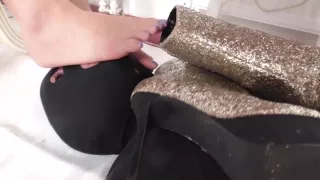 Feetsmeller under the dressing table by Foot Girls