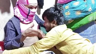 Puja bada karna chahti he dudh boyfrend se dabvake.