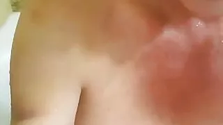 Horny American MILF Masturbates in Hotel Bathtub After a Bad Date