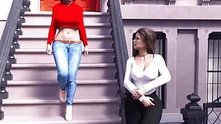 Victorias in Big City 2 Victoria Found a Job and Love Watching Lesbian Porn