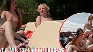 Ersties - 3 Lesbians Do Spicy Things in Public