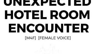 Erotica Audio Story: Unexpected Hotel Room Encounter (M4F)