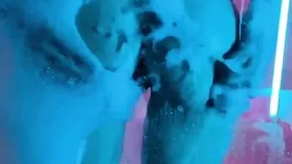 Short - My Foam Bye and Beautiful Pussy - Having Fun in the Shower - Nigonika Exclusive