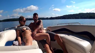 Last Few Weeks Of Summer So We Had To Get In Some Hot Sex On The Lake 10 Min