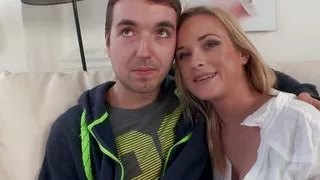 Blonde Vinna Reed Takes Her Time Sucking Dick While Her Cuck Watches